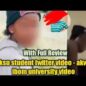 New link Akwa Ibom University Student Viral Video