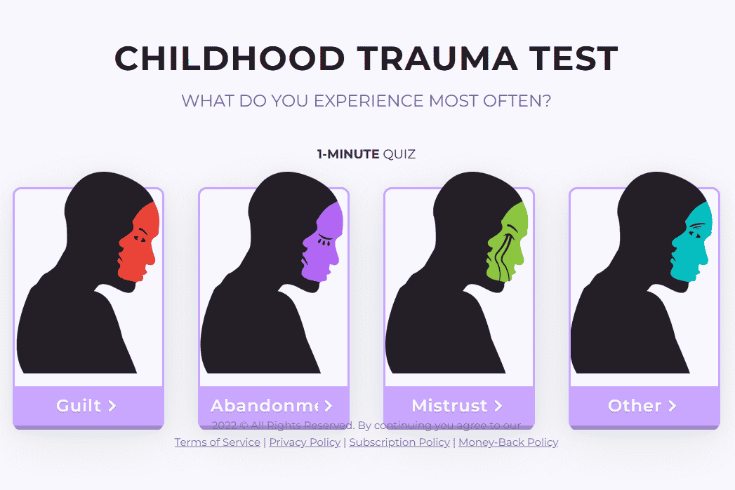 Test Child Trauma Quiz TikTok